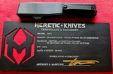 Heretic Knives by Anthony G Marfione NYX Custom OTF
D/A Damascus Ser# 04 - 5 of 6