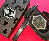 Heretic Knives by Anthony G Marfione NYX Custom OTF
D/A Damascus Ser# 04