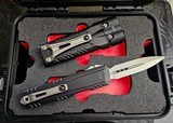 MICROTECH ~ SUREFIRE OTF KNIFE & USB FLASHLIGHT
LUMINARY SET, WATERPROOF CASE, COIN, COA