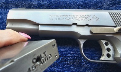 COLT STNLSSER. 80 GOLD CUP NATIONAL MATCH45 ACP; - Image 3 of 9