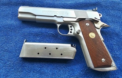 COLT STNLSSER. 80 GOLD CUP NATIONAL MATCH45 ACP; - Image 1 of 9