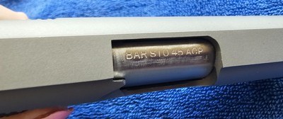 COLTOFFICERS MODEL 45 ACP STNLS SER. 80 HIGH POLISH - Image 5 of 8