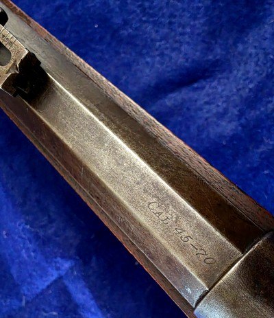WINCHESTER 1883 HOTCKISS 45/70 RIFLE - Image 7 of 18