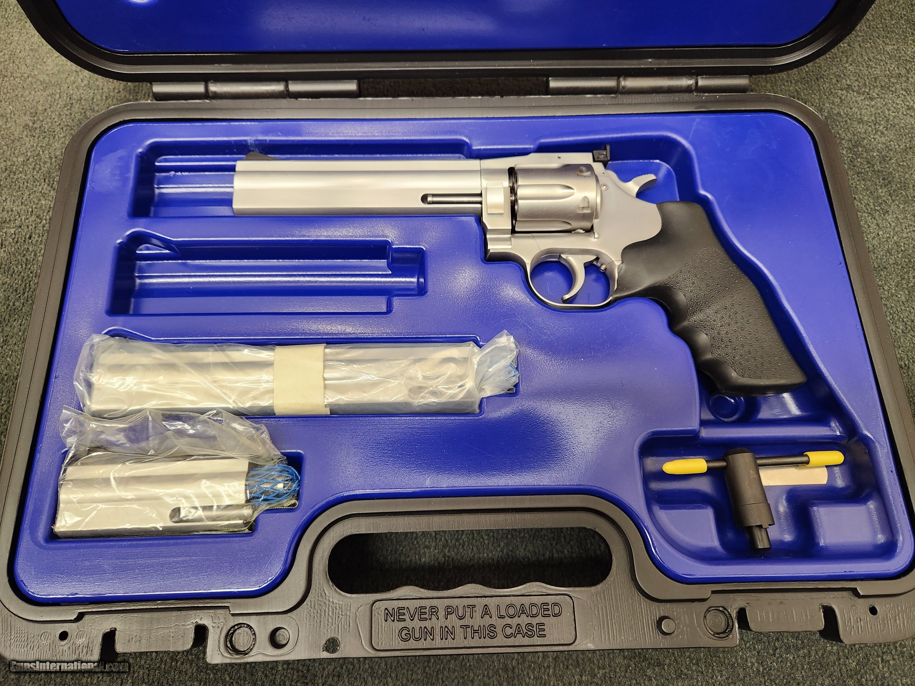 Dan Wesson Model 715 Revolver Pistol Pack 357 Mag Cz Usa Stainless Steel With Case 3615