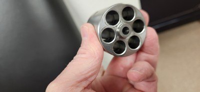 LIPSEY’S EXCLUSIVE - RUGER NEW MODEL BLACKHAWK BISLEY - CONVERTIBLE Cylinders in 45 COLT & 45 ACP - 3.75" barrel.Ruger Model# 0475 HARD TO FIND - Image 7 of 13