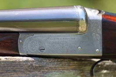 Excellent Condition Gallyon Side by Side English 12 Gauge Shotgun - Image 3 of 12