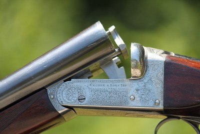 Excellent Condition Gallyon Side by Side English 12 Gauge Shotgun - Image 12 of 12
