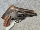 Smith and Wesson Victory Circa 1942-1943 with Leather holster and Military Stamping