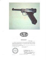 DWM P08 Luger 1914 Capture Papers 3 Crowned Inspector proofs - 5 of 15