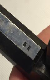 Civil War Era Bacon Manufacturing Co. Revolver Extremely Low Serial #51 Excellent Condition - 14 of 15