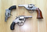 Three 100 year old revolvers for one price! - 1 of 11