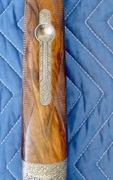Perazzi SCO Badillini engraved w/gold inlay- 12 ga. game gun w/ V springs, drop trigger w/gold washed mechanism - 10 of 10