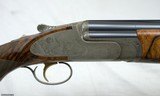 Perazzi SCO Extra sideplate 12 bore w Galeazzi engraved game scenes - 4 of 13