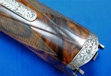 Perazzi SCO Extra sideplate 12 bore w Galeazzi engraved game scenes - 12 of 13