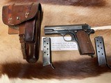 Femaru (jhv 1943 Luftwaffe marked) pistol with extra mag and matching holster rig- exc plus condition - 1 of 7