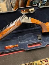 Perazzi SC3 (MX8 drop trigger) beautifully engraved by Galenti, Eyster comp bored and regulated with true 30 in barrels, exc. & tight- in factory case - 13 of 14