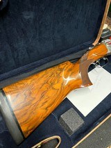 Perazzi SC3 (MX8 drop trigger) beautifully engraved by Galenti, Eyster comp bored and regulated with true 30 in barrels, exc. & tight- in factory case - 8 of 14