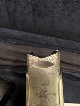 Perazzi SC3 (MX8 drop trigger) beautifully engraved by Galenti, Eyster comp bored and regulated with true 30 in barrels, exc. & tight- in factory case - 10 of 14