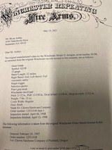 Win mod 21 Duck 12 ga with rare 32 in. Vent Rib barrels, factory letter, best feather-crotch wood seen on a Duck- exc condition- 3 inch - 5 of 14