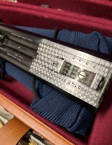 Win Mod 21 Custom-Built flat side 12 ga, # 1 factory engraved with 32 in. vent rib barrels, ex wood, factory letter, mint original condition - 7 of 15