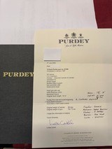 Purdey SxS, as-new 1967 engraved by G. Casbard, 28 inch, 2 3/4 - 14 of 15