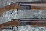 Rare and unique matched pair of 16 ga. scaled custom Perazzi MX16 Lusso driven game guns, case hardened, 30 3/4 in. upgraded wood, consecutive SN - Image 4 of 15