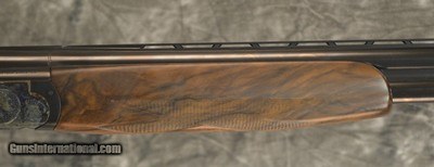Rare and unique matched pair of 16 ga. scaled custom Perazzi MX16 Lusso driven game guns, case hardened, 30 3/4 in. upgraded wood, consecutive SN - Image 9 of 15