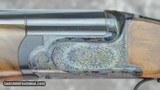 Rare and unique matched pair of 16 ga. scaled custom Perazzi MX16 Lusso driven game guns, case hardened, 30 3/4 in. upgraded wood, consecutive SN - Image 3 of 15