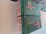 high condition 218 bee ammo and boxes FREE SHIPPING