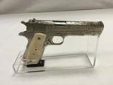 Colt 1911 Government Model DW Harris Engraved .45 Auto - 1 of 7