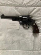Smith & Wesson 38/44 Outdoorsman revolver, 38 special, ALL MATCHING Vintage 1932 - 1 of 8