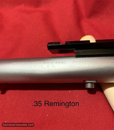 Thompson Center .35 Remington Stainless 14" Barrel - Image 2 of 4