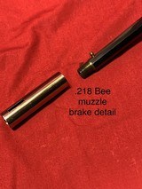 Thompson Center Contender .218 Bee 10" Octagon Barrel with 2" Threaded Muzzle Brake - 5 of 5