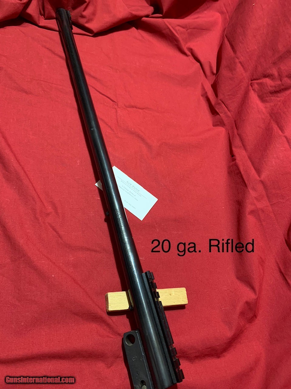 Thompson Center Encore 20 ga. Rifled Shotgun Barrel for sale