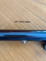 Thompson Center Contender 357 Rem Max 14" blued Barrel with Muzzletamer - 1 of 3