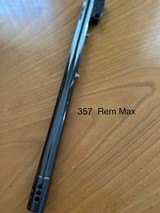 Thompson Center Contender 357 Rem Max 14" blued Barrel with Muzzletamer - 2 of 3