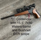 Thompson Center Contender 7x30 Waters 15.5 inch barrel with muzzlebreak - 2 of 7