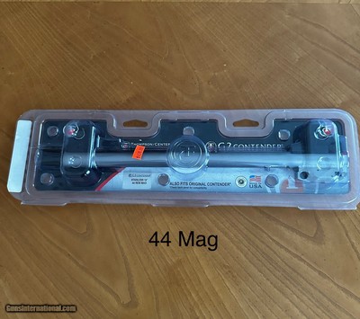 Thompson Center Contender 44 Rem Mag SST Barrel
NIB