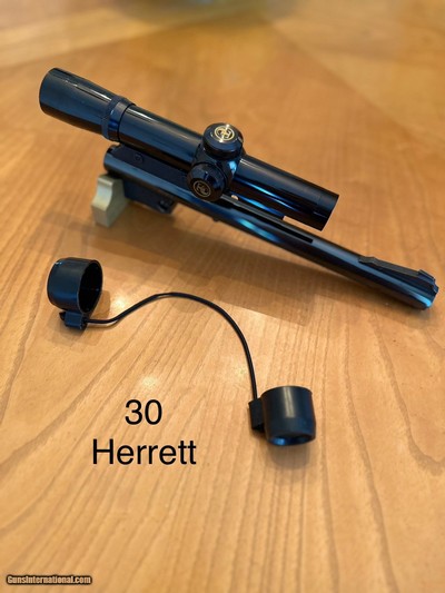 Thompson Center Contender 30 Herrett 10” Bull Barrel