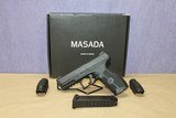 Masada 9mm 4" Black Optic Ready 17&1 (M9ORP17) - 1 of 5