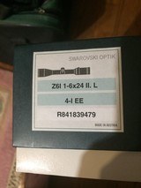 Rare Swarovski Z6i 1-6x24mm Extended Eye Relief Scope - 2 of 6