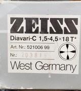 ZEISS Diavari C 1-4×18mm 1" TubeT*Coating - 4 of 4