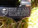 Smith & Wesson Model 35 Revolver 22 Caliber Pistol Serial # 35614 - 6 of 8