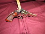 Smith and Wesson Model 19-4 4" Nickel 3 T's 100% - 1 of 5