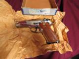 Smith and Wesson Model 39-2 Nickel N.I.B. - 1 of 1