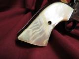 Colt's SAA 4 3/4" .45 Two Piece Pearl Stocks 98% - 5 of 8
