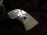 Colt's SAA 4 3/4" .45 Two Piece Pearl Stocks 98% - 7 of 8