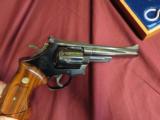 Smith and Wesson 57 6" Blue.41mag W/Mahogany Case - 3 of 4