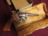 Smith and Wesson 34-1 4" Nickel Unfired in the Box - 2 of 4