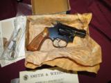 Smith and Wesson Model 34-1 2" SQ.Butt, Blue NIB - 4 of 4